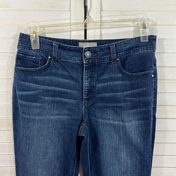 Chico's Jeans Size 0.5 (6) So-Slimming Stretch Denim Mid Rise - Picture 4 of 14